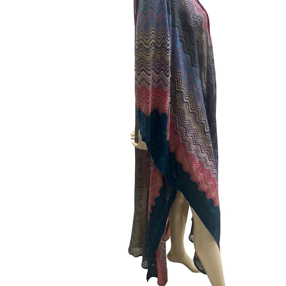 Free People Colorful Knit Shawl - Picture 4 of 16